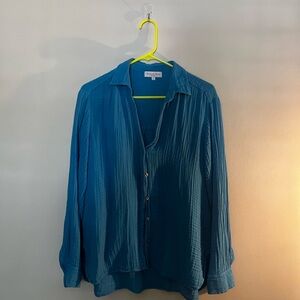 Royal Blue Button Down